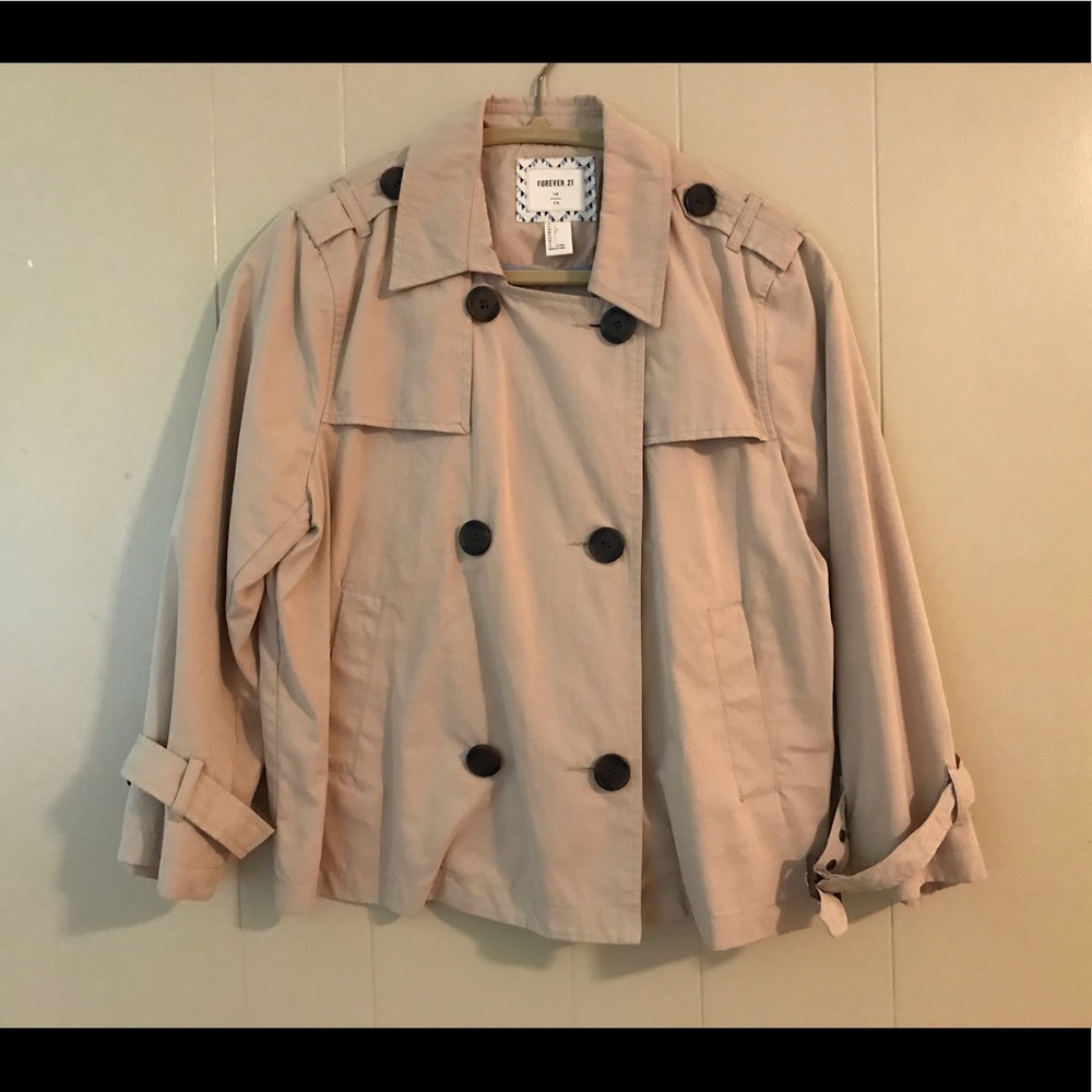 Forever 21 Double Breasted Jacket